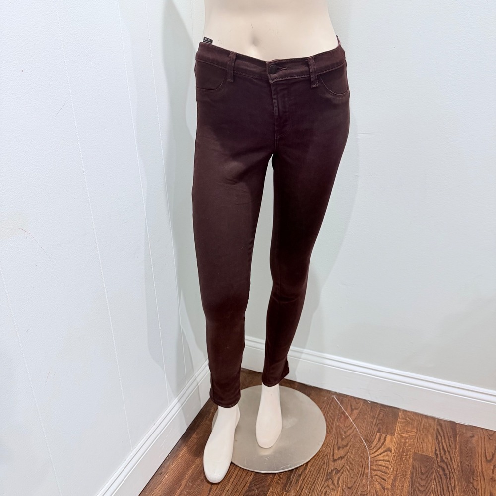J Brand Dark Plum Super Skinny Jeans Stretch Jeans | Size 27